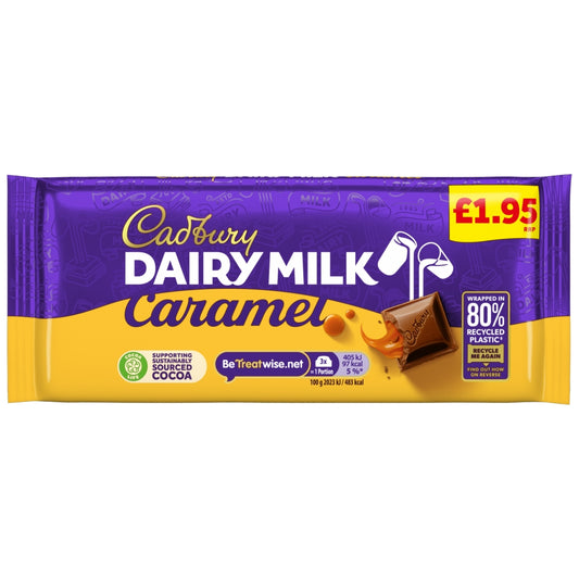 Cadbury Dairy Milk Caramel Block 120g