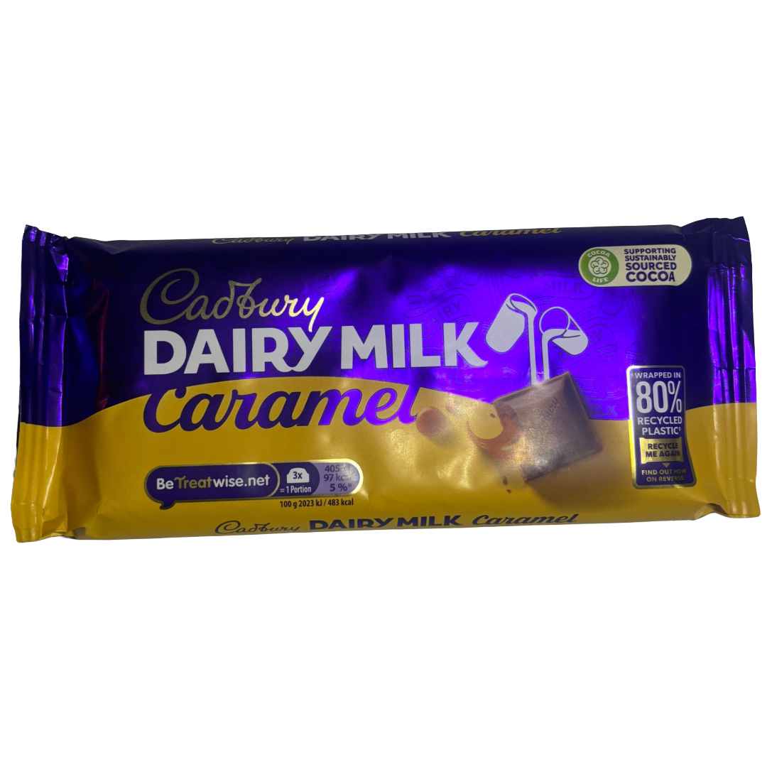 Cadbury Dairy Milk Caramel Block 120g