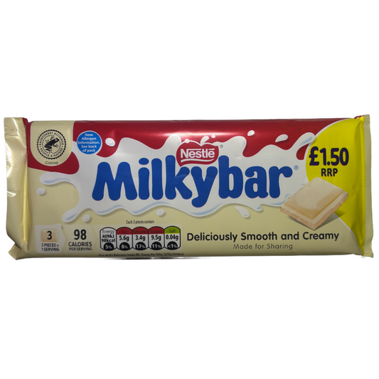 Nestle Milkybar Block 90g