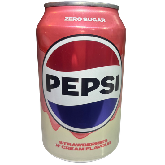 Pepsi Strawberry & Cream Zero Sugar 330ml