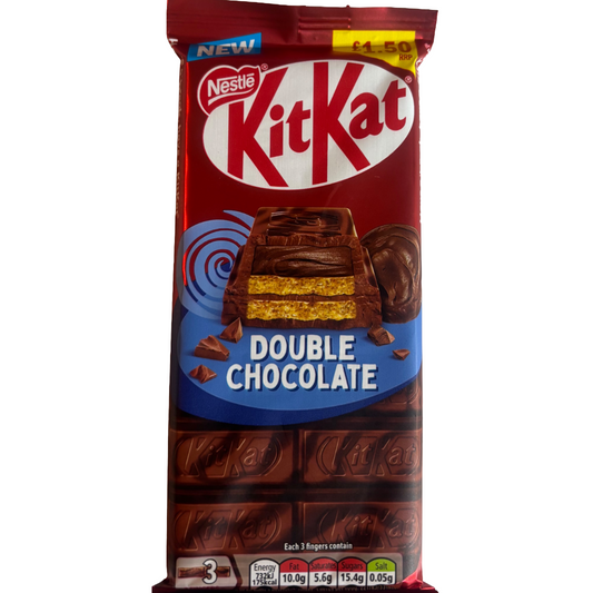 Nestle KitKat Double Chocolate Block 99g
