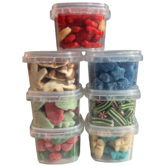 150g Pre Packed Christmas Tubs