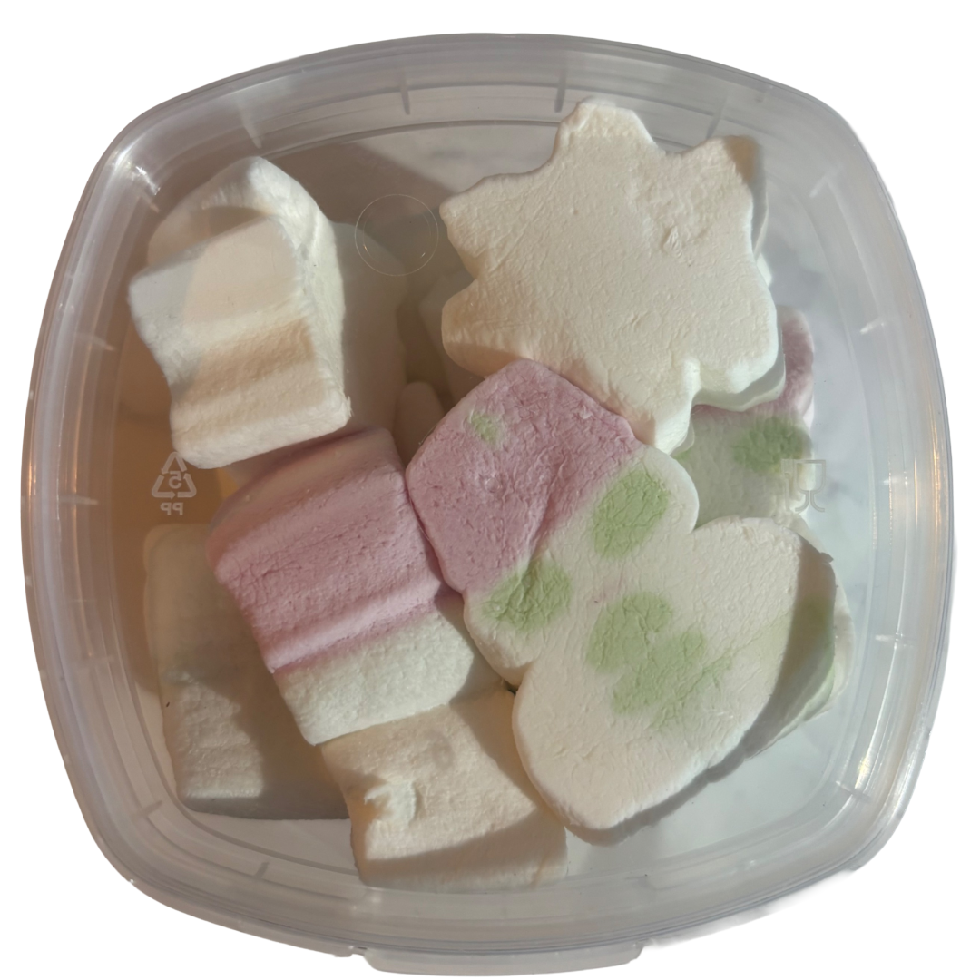 Mini Tub - Snowman & Snowflake Mallows - 50g
