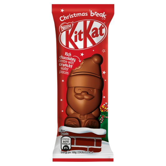 KitKat Milk Chocolate Christmas Santa 29g