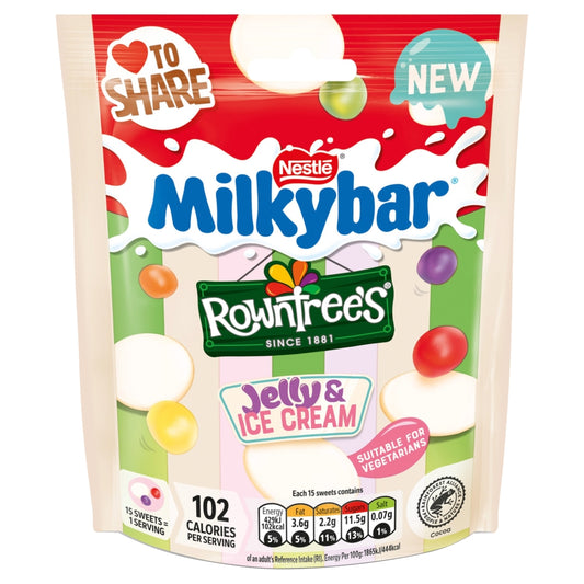 Nestle Milkybar & Rowntree’s Share Bag 95g