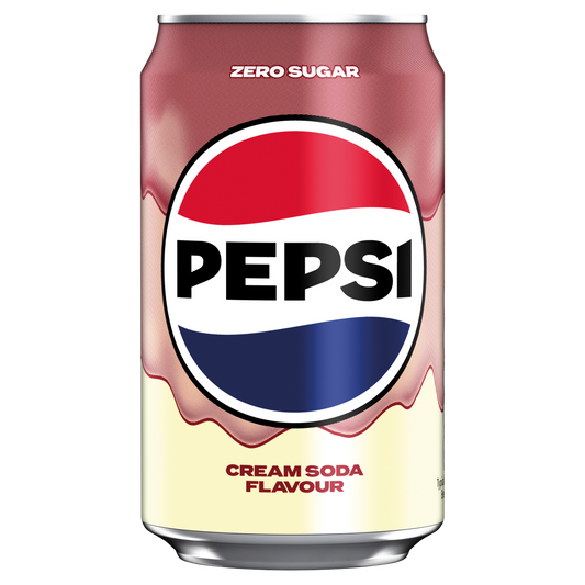 Pepsi Cream Soda Zero Sugar 330ml