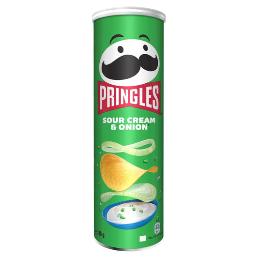 Pringles Sour Cream & Onion 185g